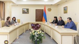 Heather Bergey, DoJ FBI Legal Attaché in Armenia and Georgia Visited the RA Investigative Committee (photos)